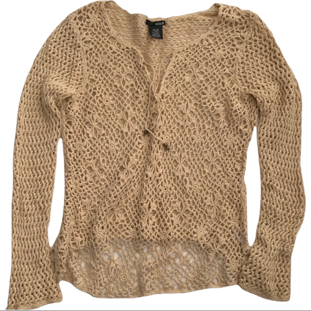 A.n.a Knit blouse size xl